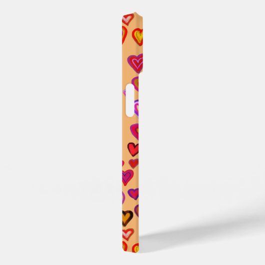 Honderd harten Hoesje-Mate iPhone case (Achterkant / Rechts)