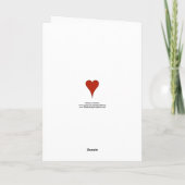 Honderd harten, Valentijnse Kaarten voor hartontwe (Achterkant)