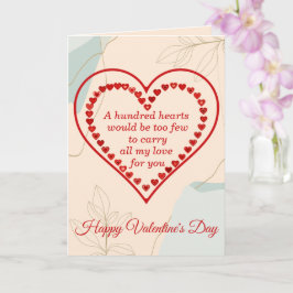 Honderd Hartens, Valentin Kaart