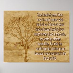 Honderd jaar later *** poster kunst