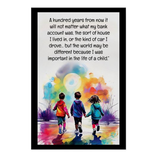 Honderd jaar vanaf nu perfect poster (Voorkant)