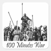 Honderd minuten oorlog, Sir Doug Sticker (Voorkant)