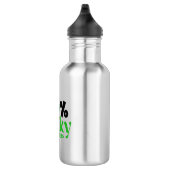 Honderd Procent Geluksdag St. Patrick -61101 Waterfles (Rechts)