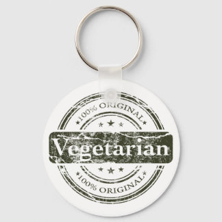 Honderd procent vegetariër sleutelhanger