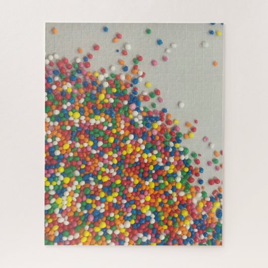 honderdduizenden mensen verspreiden legpuzzel (Verticaal)