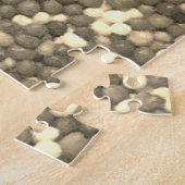 honderdduizenden sepia ( zeer moeilijk ) legpuzzel (Zijkant)
