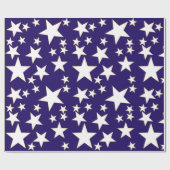 Honderdduizenden sterren cadeaupapier (Vlak)