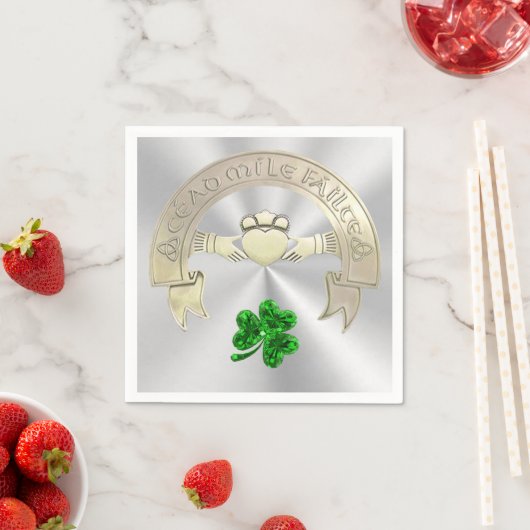 Honderden Duizenden en verwelkomt Servetten (Insitu)