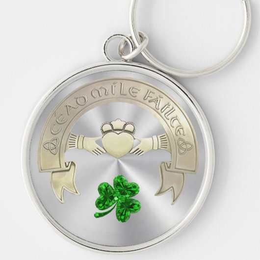 Honderden Duizenden en verwelkomt Sleutelhanger (Voorkant)