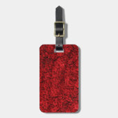 Honderden mooie rode rozen bagagelabel (Voorkant verticaal)