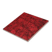 Honderden mooie rode rozen tegeltje (Zijkant)