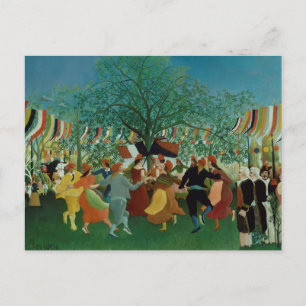 Honderdjarig jubileum door Henri Rousseau briefkaa Briefkaart