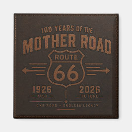 Honderdjarig jubileum van de Mother Road-herdenkin Magneet