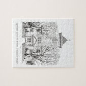 honderdste kerk van de Verenigde Methodist Puzzle Legpuzzel (Horizontaal)