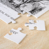 honderdste kerk van de Verenigde Methodist Puzzle Legpuzzel (Zijkant)