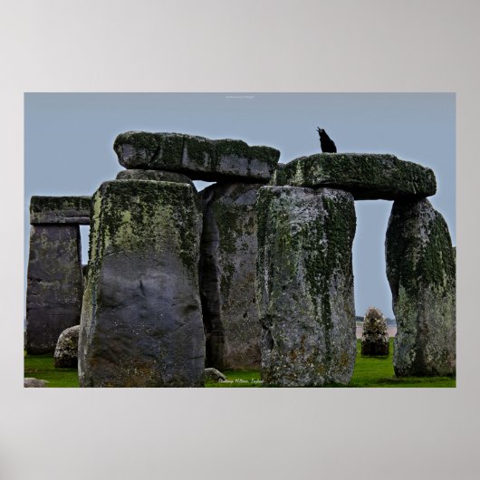 Honderdste site van Stonehenge Standing Stones & R Poster (Voorkant)