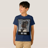 Hondfoto uploaden t-shirt (Voorkant volledig)