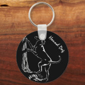 Hondhond Sleutelhangers Hunting Hondenliefhebber S (Voorkant)