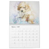 Hondje 2027 kalender (Feb 2027)