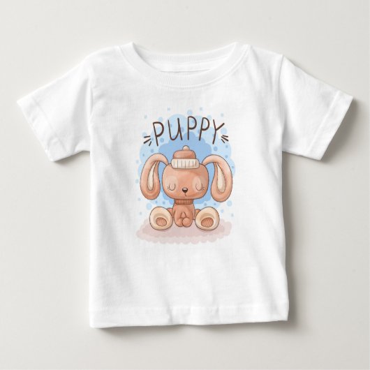 Hondje Baby T-shirt (Voorkant)