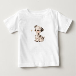 Hondje Baby T-shirt – Mooie Gevlekte & Gestreepte