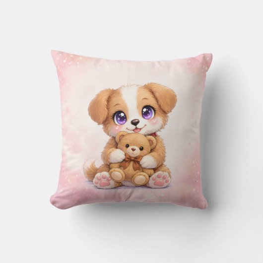 Hondje Babykamer Decoratie Kussen (Voorkant)