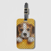 Hondje, Beagle,dier  Bagagelabel (Voorkant (verticaal))