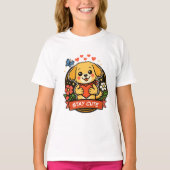 Hondje blijf schattig t-shirt (Voorkant)
