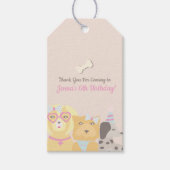 Hondje Feestartikel  Cadeaulabel (Voorkant)