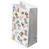 Hondje Feestje Verjaardag Cadeautas (Achterkant Gekanteld)