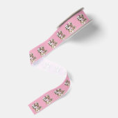 Hondje grosgrain lint (Achterkant)