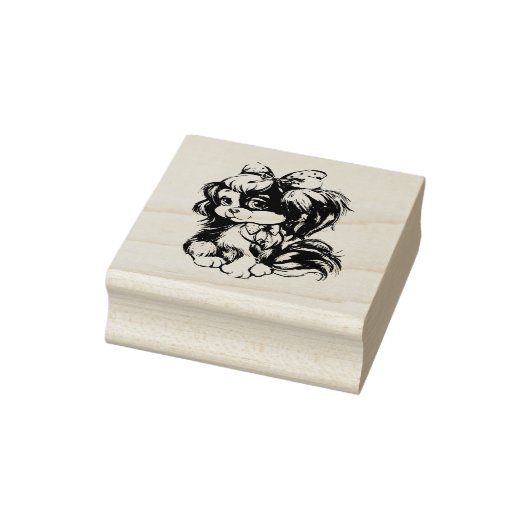 Hondje Gumstempel Rubberstempel (Stempel)