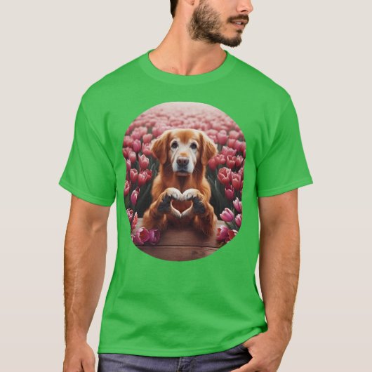 HONDJE Hart T-shirt (Voorkant)