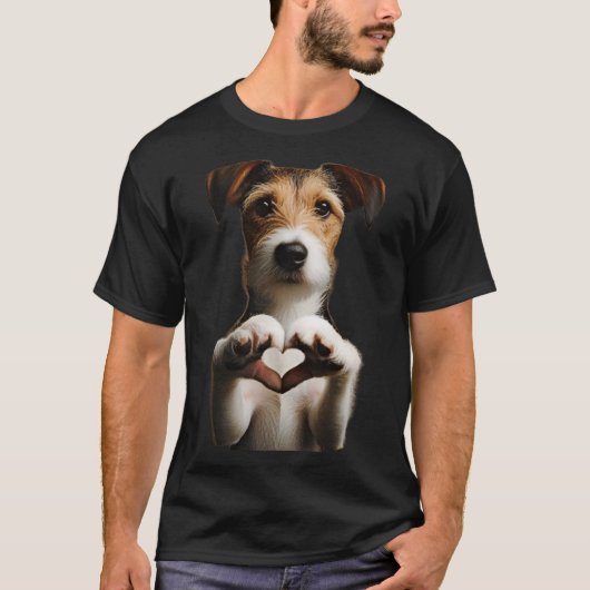 HONDJE Hart T-shirt (Voorkant)