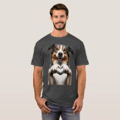 HONDJE Hart T-shirt (Voorkant volledig)