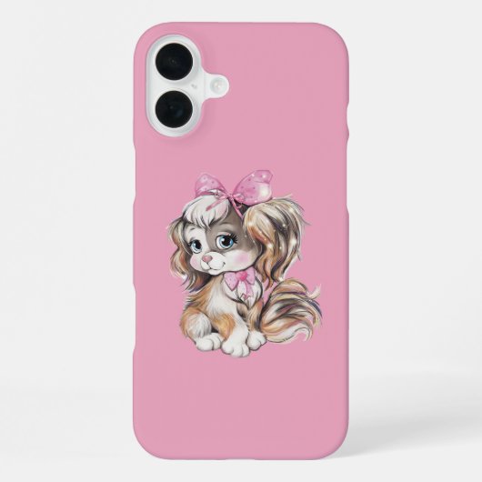Hondje iPhone Hoesje (Achterkant)