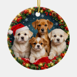 Hondje Kerst Ornament