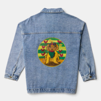 Hondje "Kunst door kinderen" Denim Jacket