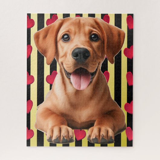 Hondje Legpuzzel (Verticaal)
