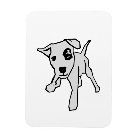 hondje magneet (Verticaal)