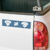 Hondje-Niet-Voor-Winst Bumpersticker (Op Truck)