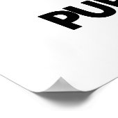 Hondje Noedels Grappige Cup Noodles Woordspeling Poster (Hoek)