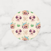 Hondje Patroon Confetti (Kleine voorkant)