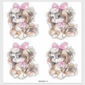 Hondje Sticker (Vel)