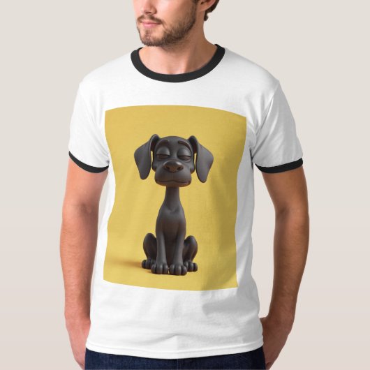 hondje t-shirt (Voorkant)