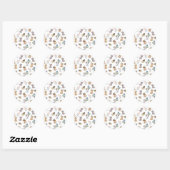 Hondje Verjaardagsfeest Stickers (Vel)