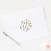 Hondje Verjaardagsfeest Stickers (Envelop)