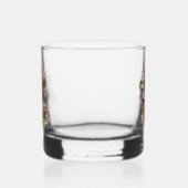 Hondje Whiskey Glas (Links)