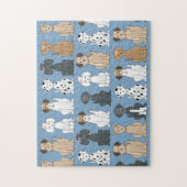 Hondjes die glimlachen legpuzzel (Verticaal)