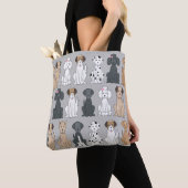 Hondjes die glimlachen tote bag (Dichtbij)